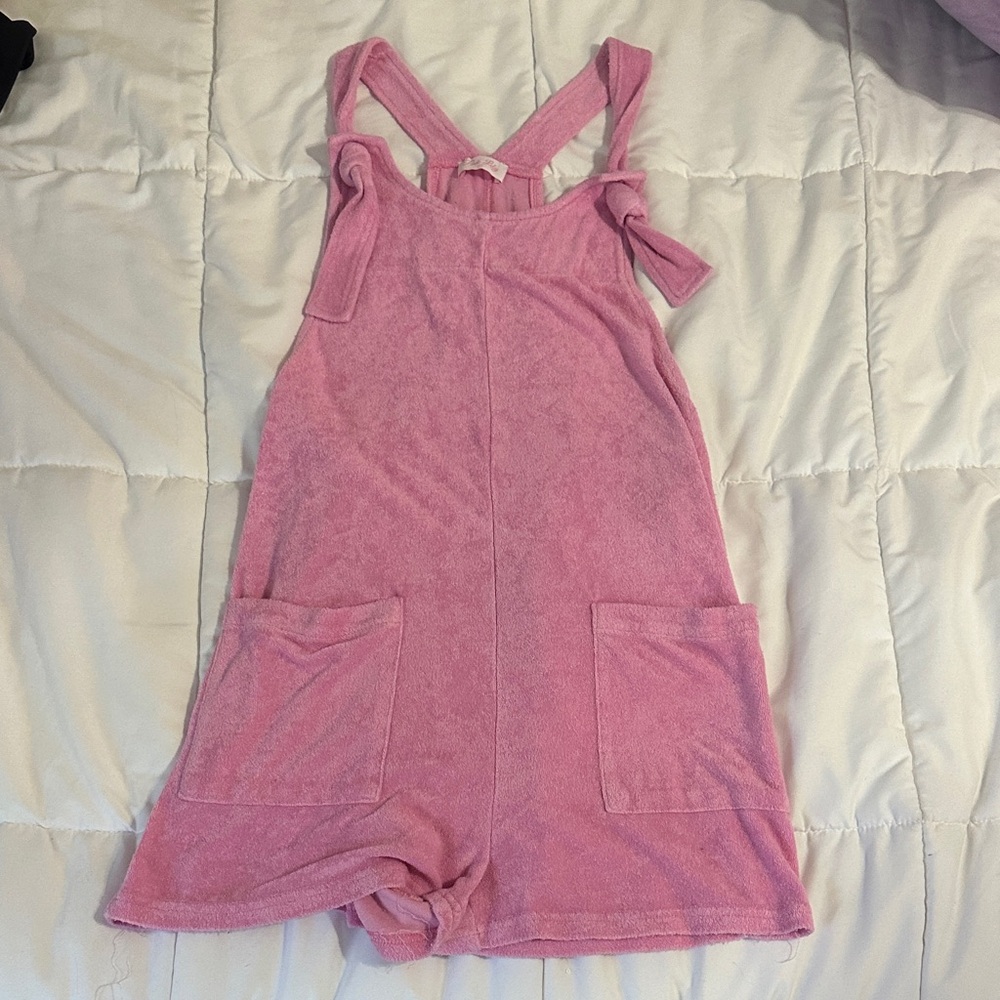 Pink Overalls